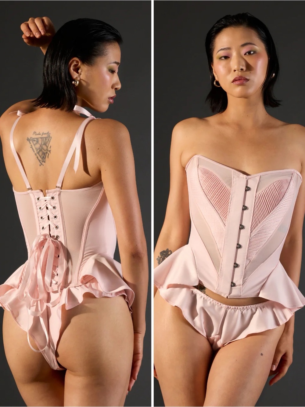 Thistle and Spire MÉNAGE À TROIS SET - BALLET PINK NEW WITH TAGS NWT XS/S